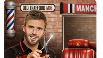 Tinggal satu kemenangan lagi, fans MU yang satu itu akan bisa cukur rambut. Foto: X.com