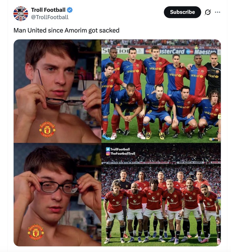 Meme MU Spurs