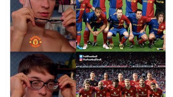 Apakah MU sudah berubah menjadi prime Barcelona? Foto: X.com