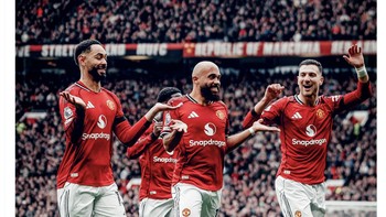 Bahkan fans ini sesumbar MU akan memenangkan Liga Inggris. Foto: X.com