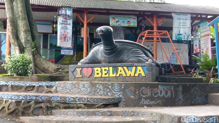 Objek wisata Cikuya di Belawa, Lemahabang. Cirebon