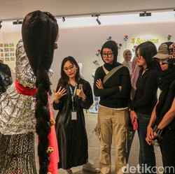 Pameran Seni di TIM Sedot Perhatian Pengunjung