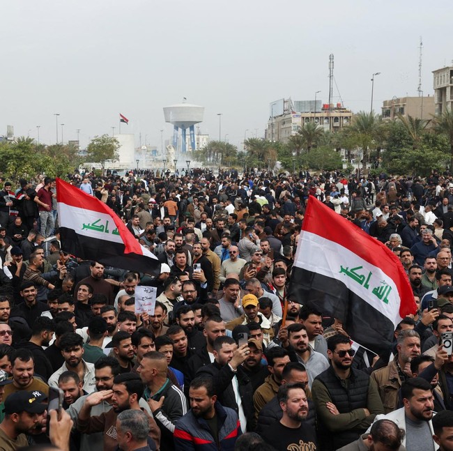 Pedagang Baghdad Mogok, Tolak Kenaikan Bea Cukai Impor