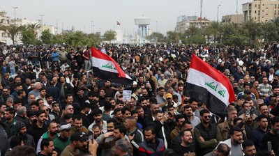 Pedagang Baghdad Mogok, Tolak Kenaikan Bea Cukai Impor