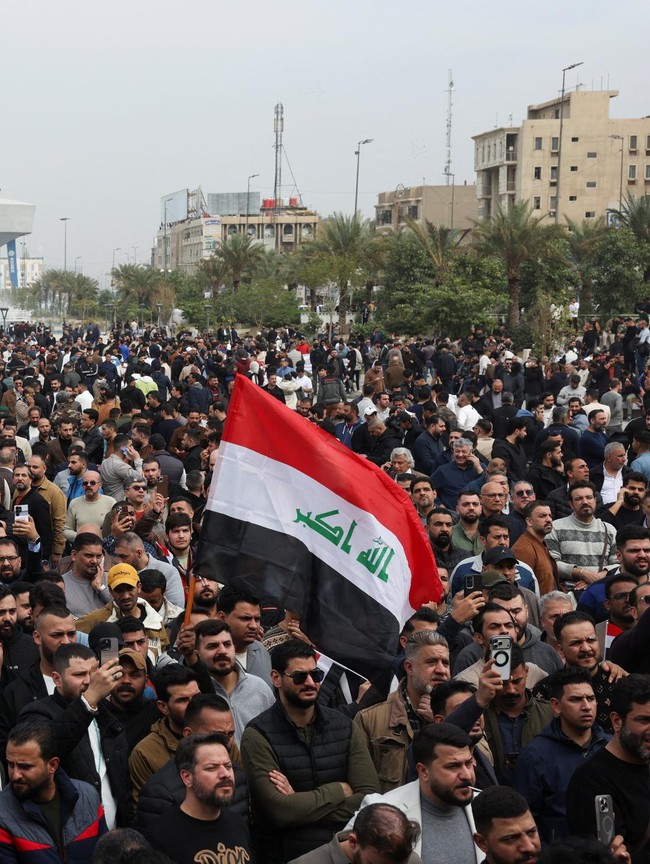 Pedagang Baghdad Mogok, Tolak Kenaikan Bea Cukai Impor