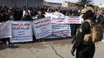 Pedagang Baghdad Mogok, Tolak Kenaikan Bea Cukai Impor