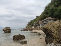 Pantai Le Cliff Uluwatu, Pantai Tersembunyi di Balik Tebing Bali Selatan
