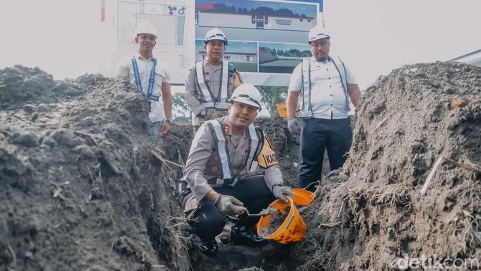 Polres Kediri Bangun Lapangan Tembak Tathya Dharaka