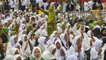 Prabowo Hadiri Puncak Satu Abad NU di Malang
