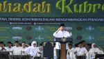 Prabowo Hadiri Puncak Satu Abad NU di Malang