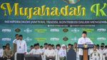 Prabowo Hadiri Puncak Satu Abad NU di Malang