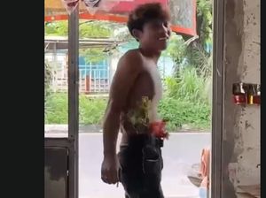 Polrestabes Makassar Buru Pria Viral Pamer Busur Panah di Pinggang