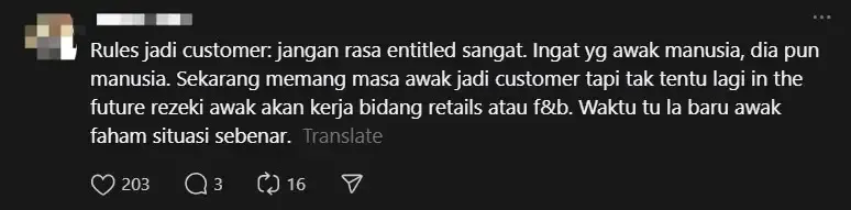 Ngeluh Staf Restoran Kurang Ramah, Netizen Ini Justru Diserang Balik