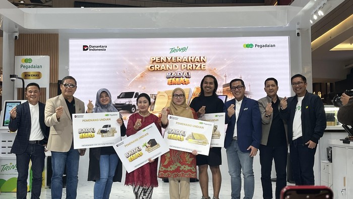 Pegadaian Bagi-bagi Hadiah Undian, Nasabah Dapat Emas 1 Kg hingga Mobil