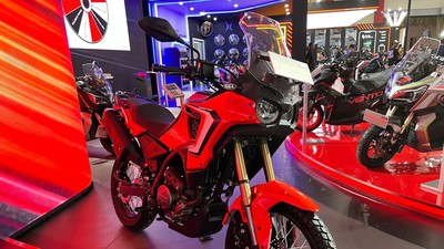 Mirip Africa Twin, Ini Penampakan Motor Petualang Murah Buatan China