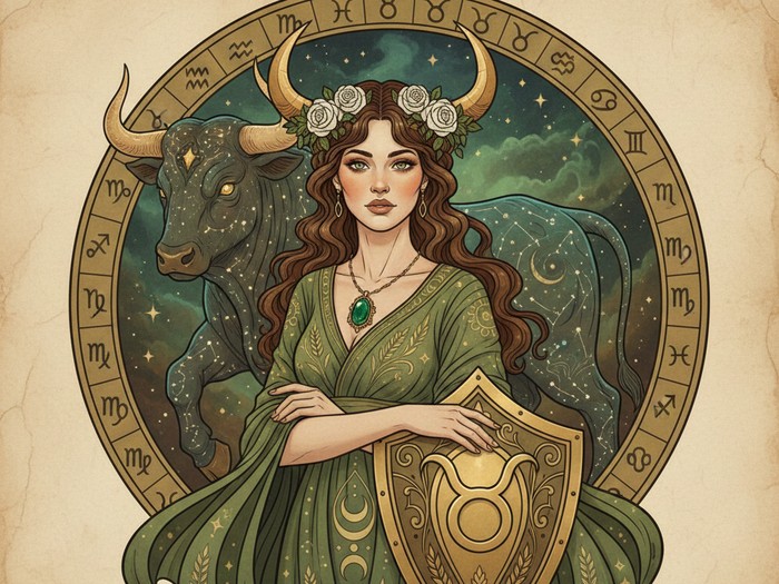 Zodiac girl Taurus