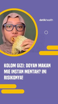 Video: Suka Makan Mi Instan Setengah Matang? Ini yang Akan Terjadi di Tubuh