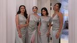 Pesona Tissa Biani Jadi Bridesmaid Wavi Zihan