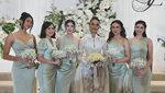 Pesona Tissa Biani Jadi Bridesmaid Wavi Zihan
