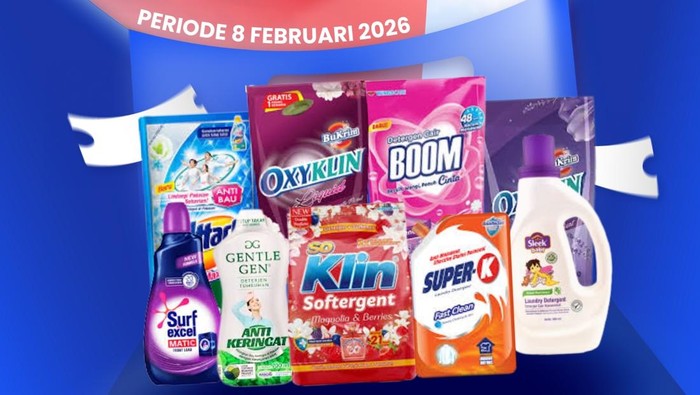 Merapat! Deterjen Cair Diobral di Transmart Full Day Sale