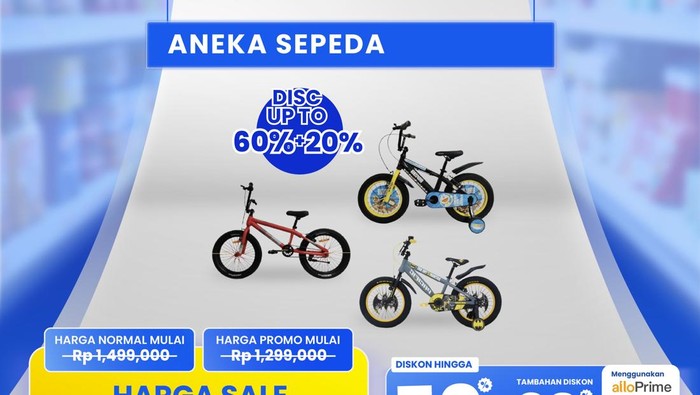 Diskon Gede-gedean! Beli Sepada di Transmart Full Day Sale Murah Meriah