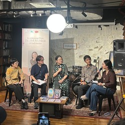 Novelis Jepang Tsujimura Mizuki Tur Buku ke Jakarta dan Lombok