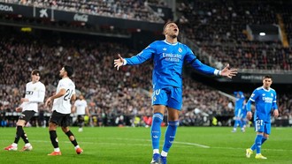Valencia Vs Madrid: Mbappe Bikin Gol, El Real Menang 2-0