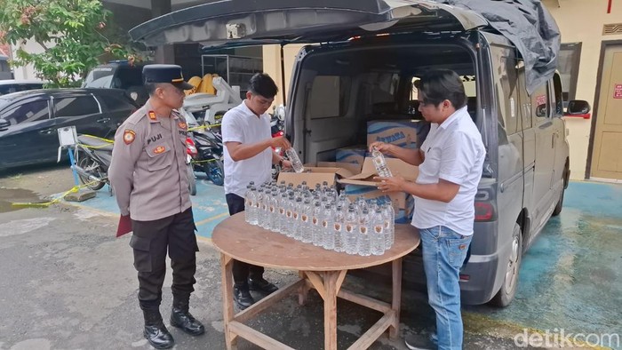 Arak Bali yang diamankan Polres Sampang