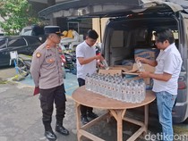 Bawa 12 Boks Arak Bali, Sopir Travel di Sampang Diciduk