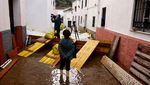 Badai Marta Picu Banjir di Ubrique Spanyol