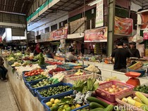 Harga Bahan Pokok di Pasar Tradisional Palembang Naik Jelang Puasa