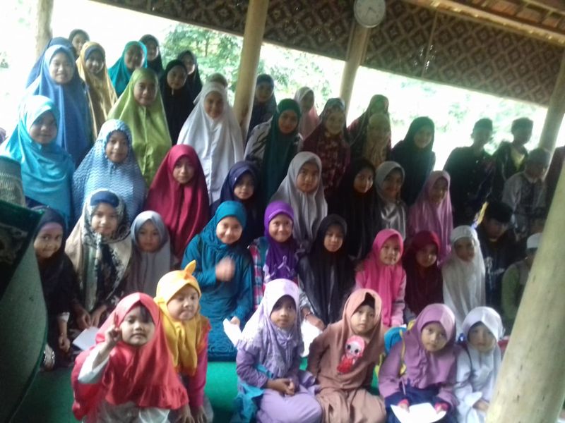 Bripka Taufan Rizky mendirikan pondok pesantren di Lembang, Kabupaten Bandung Barat, Jabar