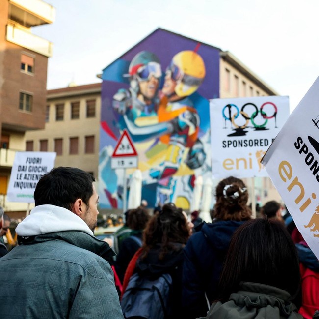 Demonstran Penuhi Milan Jelang Olimpiade 2026