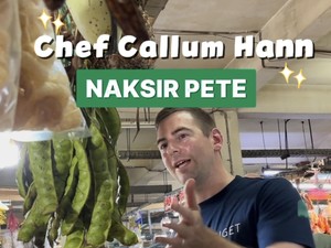 Video MasterChef Australia Callum Hann ke Pasar Santa, Belanja Pete hingga Pohpohan