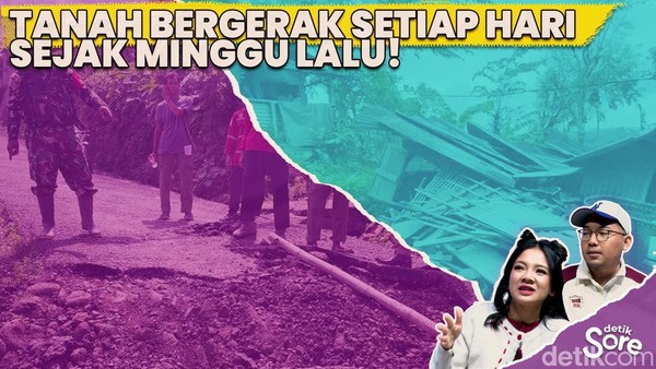 Video: Tanah Bergerak Rusak 15 Rumah dan Putus Jalan di Semarang