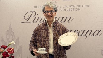 Rasa Nusantara di Piring Cantik 'Pinggan Smarana' Karya Didiet Maulana