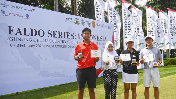 4 Pegolf Indonesia Raih Tiket ke Faldo Junior Tour Asia Grand Final