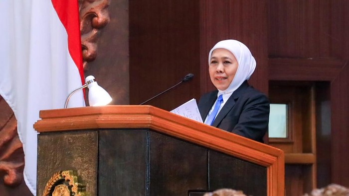 Gubernur Jatim Khofifah Indar Parawansa
