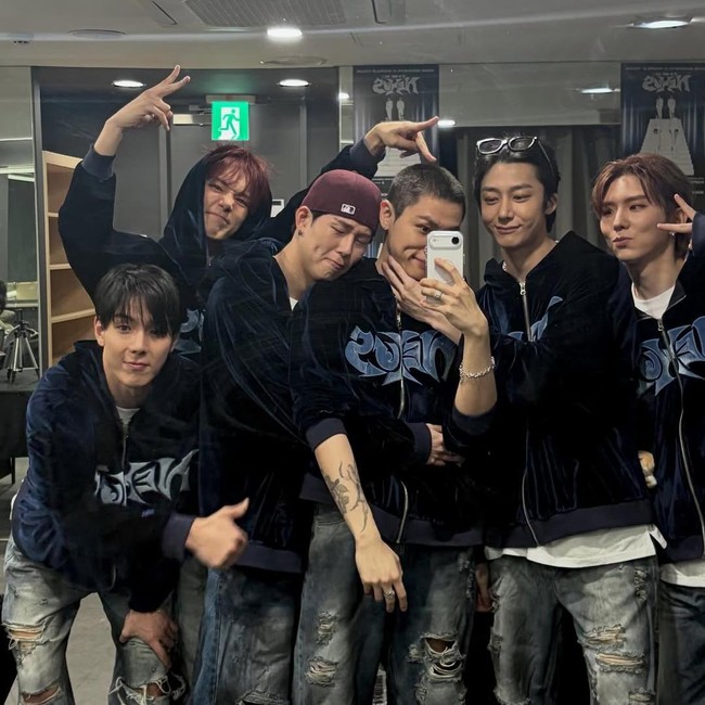 Komplet! MONSTA X Full Member Antar I.M Wamil