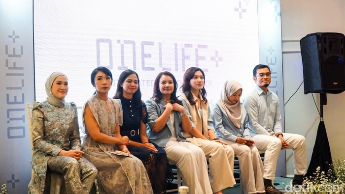 ONELIFE+ Integrated Health Center menggelar grand opening klinik di Jalan Kemang Raya, Jakarta Selatan, Senin (9/2/2026), sekaligus mengumumkan kolaborasi dengan Bank Mega Syariah.