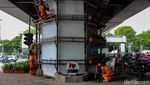 Kolong Flyover Pasar Rebo Ditata Lebih Estetik