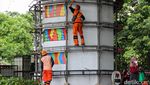 Kolong Flyover Pasar Rebo Ditata Lebih Estetik