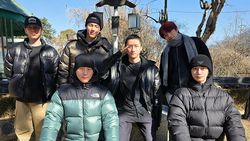 Komplet! MONSTA X Full Member Antar I.M Wamil