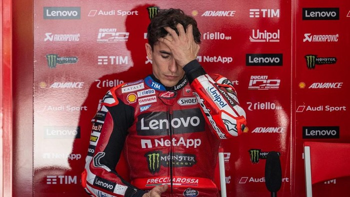 Rekor 88 podium Ducati berakhir! Foto: AFP/MOHD RASFAN