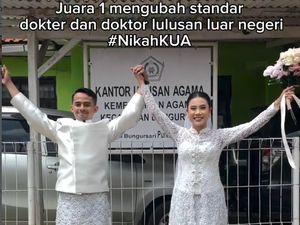 Viral Dokter dan Doktor Lulusan Luar Negeri Pilih Nikah Sederhana di KUA