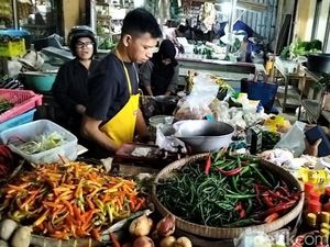 Musim Sadranan, Harga Cabai dan Daging di Pasar Boyolali Naik