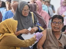 1.071 Calon Haji Samarinda Jalani Vaksinasi Meningitis
