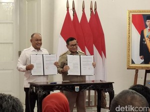 Gubernur Pramono dan Kepala BGN Teken Nota Kesepakatan soal MBG