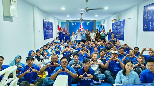 Peresmian DPC Partai Demokrat Kota Bekasi.