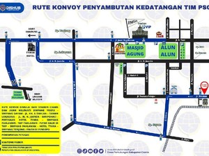 Rute Konvoi Perayaan PSGC Ciamis Promosi ke Liga 2 Hari Ini